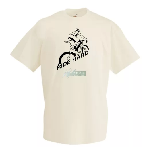 Ride Hard férfi rövid ujjú póló