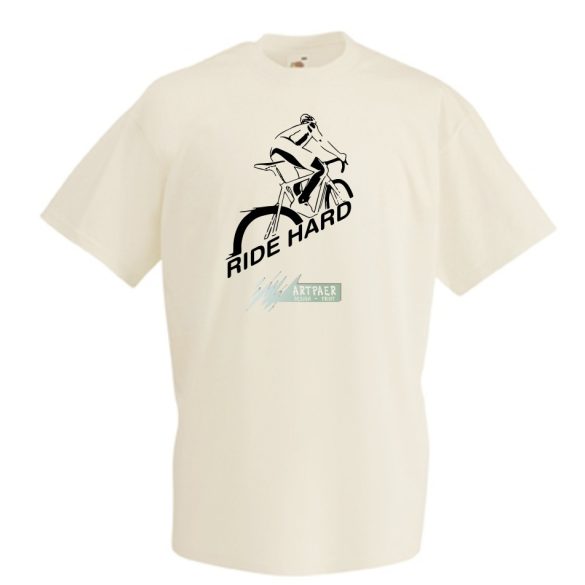 Ride Hard férfi rövid ujjú póló