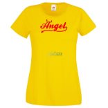 Angyali ördög vagyok női rövid ujjú póló