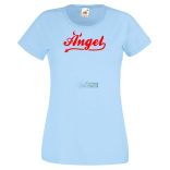 Angyali ördög vagyok női rövid ujjú póló