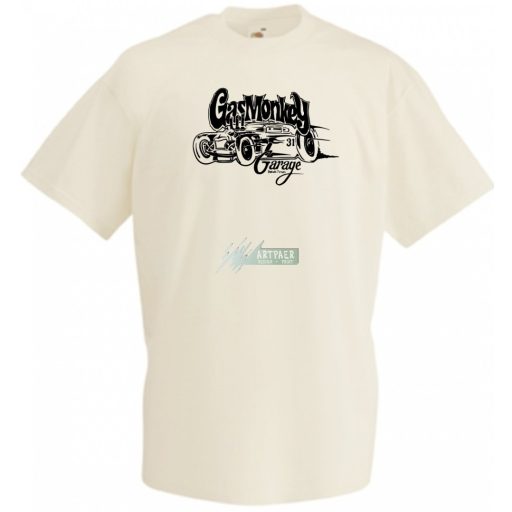Gázos majom - Gas Monkey autó férfi rövid ujjú póló