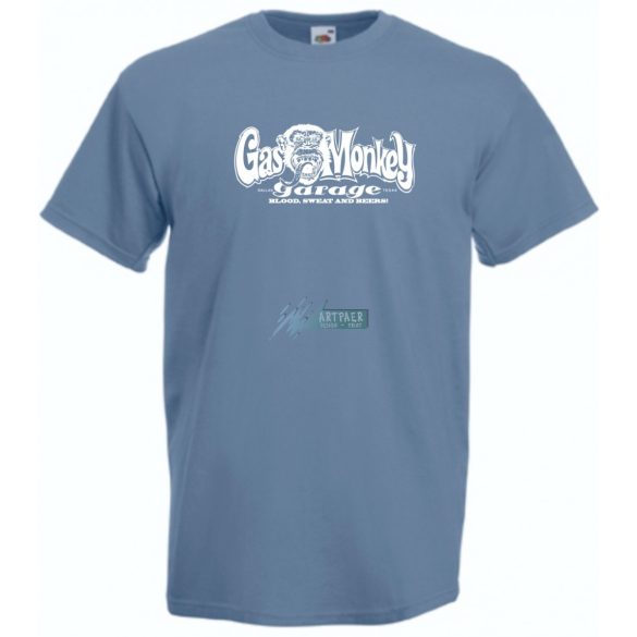 Gázos majom - Gas Monkey Blood Sweet and Beers férfi rövid ujjú póló