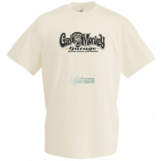 Gázos majom - Gas Monkey Blood Sweet and Beers férfi rövid ujjú póló