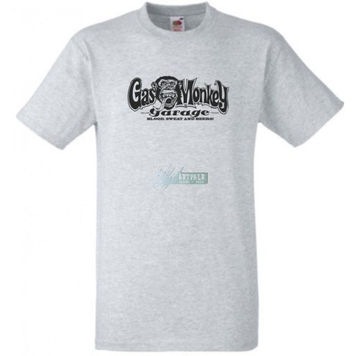 Gázos majom - Gas Monkey Blood Sweet and Beers férfi rövid ujjú póló