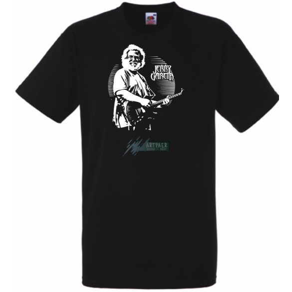 Retro Jerry Garcia férfi rövid ujjú póló