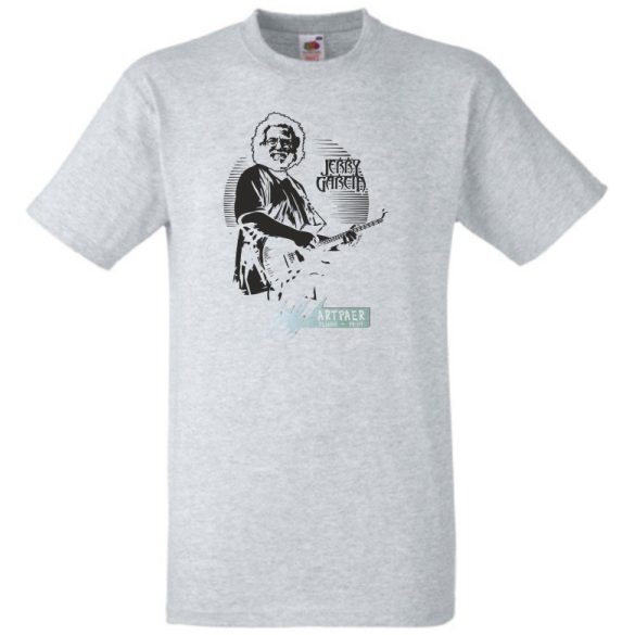 Retro Jerry Garcia férfi rövid ujjú póló