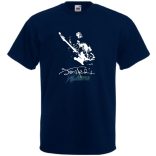 Legendás gitáros - Hendrix férfi rövid ujjú póló