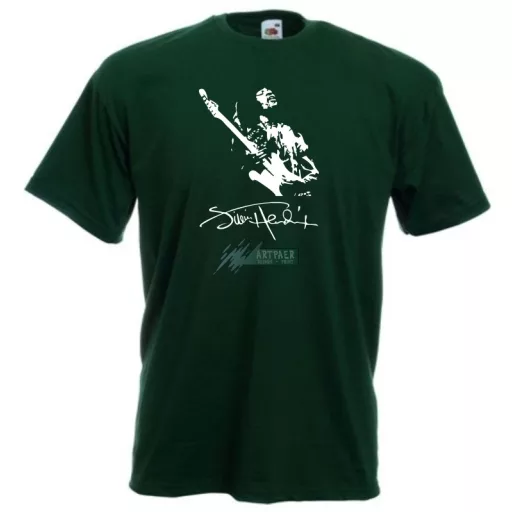 Legendás gitáros - Hendrix férfi rövid ujjú póló