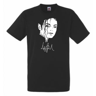 Retro Michael Jackson férfi rövid ujjú póló
