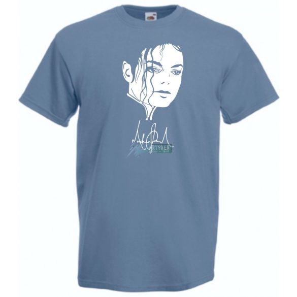 Retro Michael Jackson férfi rövid ujjú póló