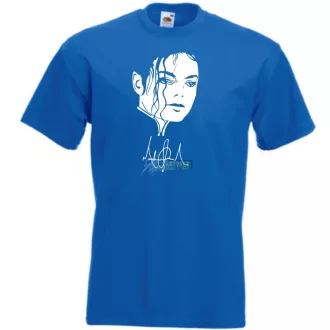 Retro Michael Jackson férfi rövid ujjú póló