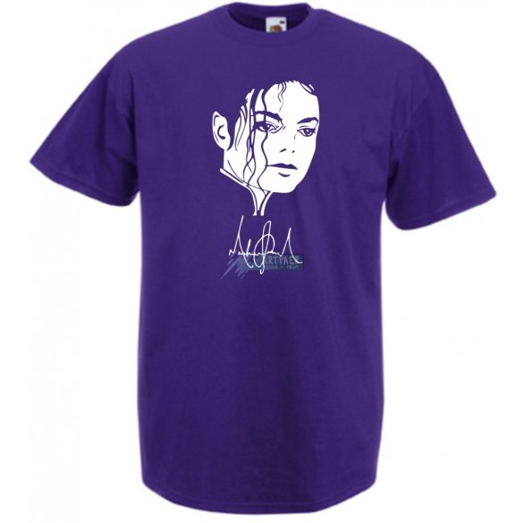 Retro Michael Jackson férfi rövid ujjú póló