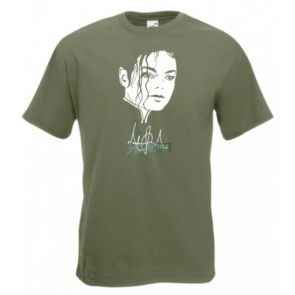 Retro Michael Jackson férfi rövid ujjú póló