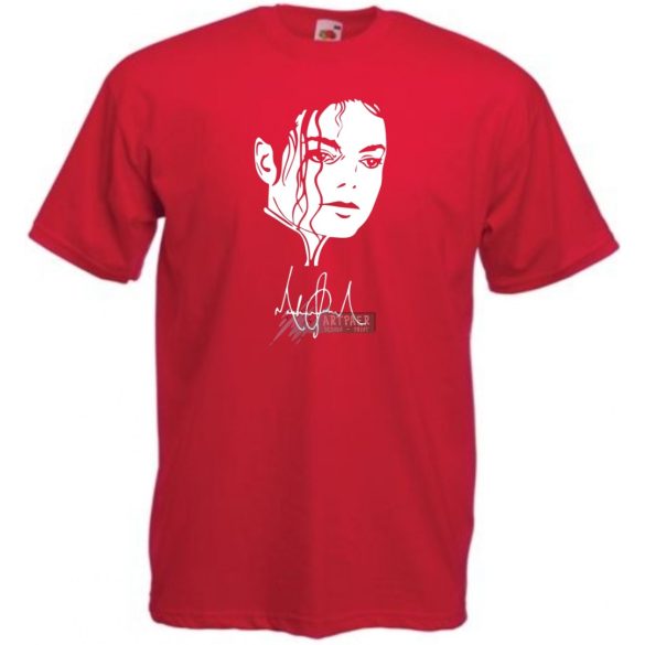 Retro Michael Jackson férfi rövid ujjú póló
