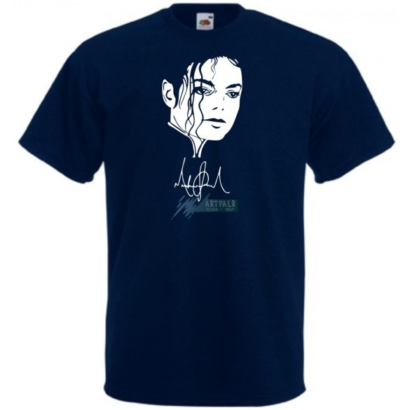 Retro Michael Jackson férfi rövid ujjú póló