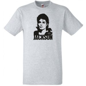 Retro Michael Jackson férfi rövid ujjú póló