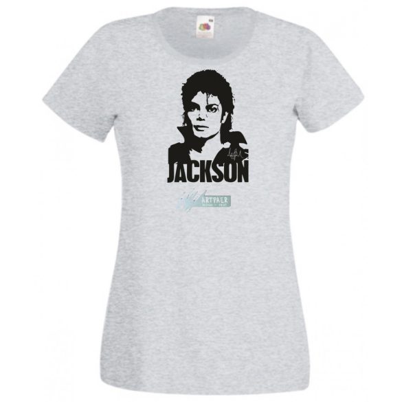 Retro Michael Jackson női rövid ujjú póló