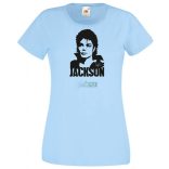 Retro Michael Jackson női rövid ujjú póló