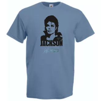 Retro Michael Jackson férfi rövid ujjú póló