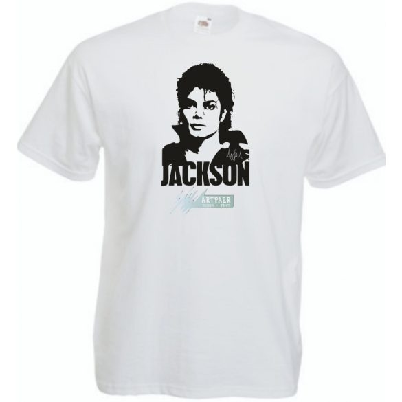 Retro Michael Jackson férfi rövid ujjú póló