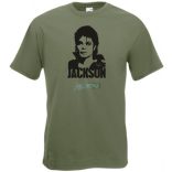 Retro Michael Jackson férfi rövid ujjú póló