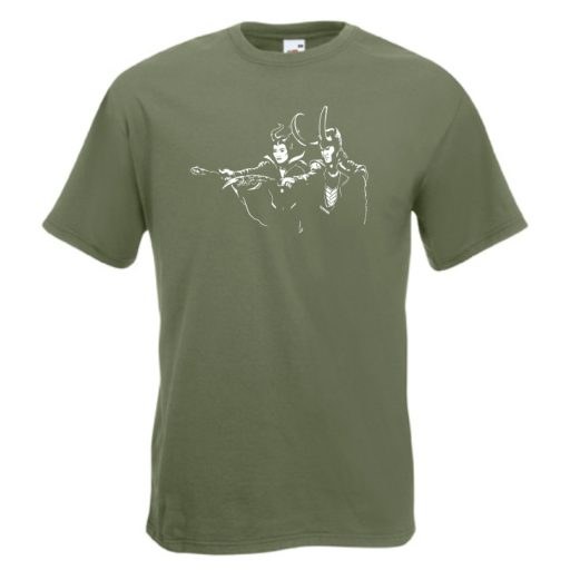 Hősök Dark Fiction férfi rövid ujjú póló