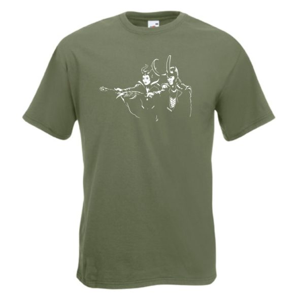 Hősök Dark Fiction férfi rövid ujjú póló