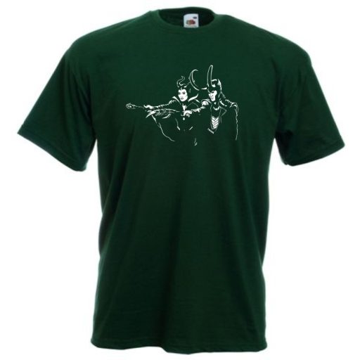 Hősök Dark Fiction férfi rövid ujjú póló