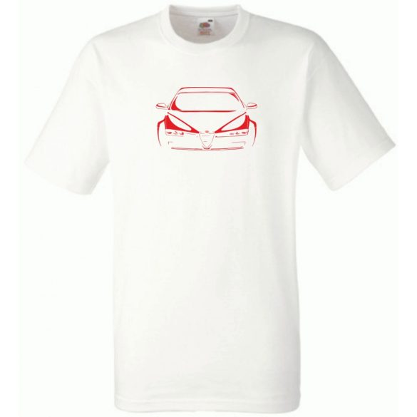 Autó  fan Alfa Romeo Kontur férfi rövid ujjú póló