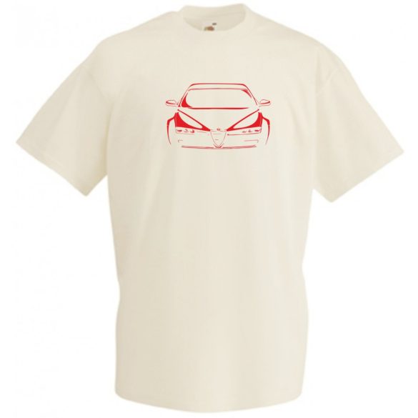 Autó  fan Alfa Romeo Kontur férfi rövid ujjú póló