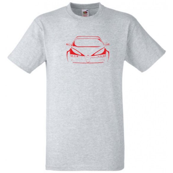 Autó  fan Alfa Romeo Kontur férfi rövid ujjú póló