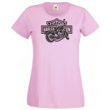 Motor fan Harley Davidson stencil női rövid ujjú póló