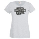Motor fan Harley Davidson stencil női rövid ujjú póló