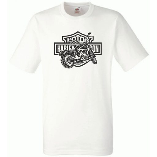 Motor fan Harley férfi rövid ujjú póló
