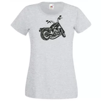 Motor fan Harley Davidson minima női rövid ujjú póló