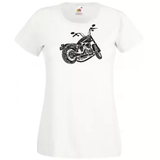 Motor fan Harley Davidson minima női rövid ujjú póló