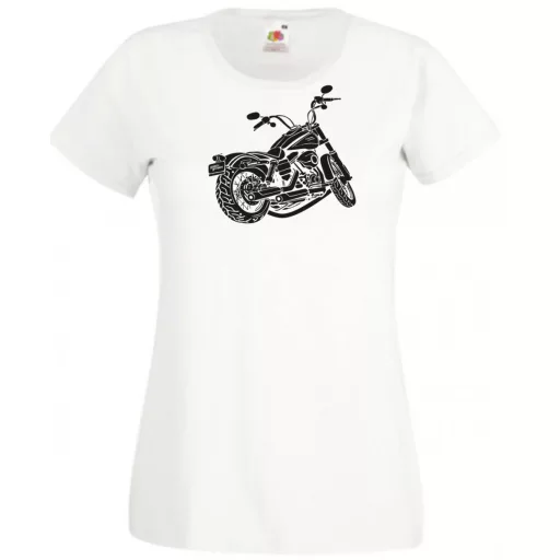 Motor fan Harley Davidson minima női rövid ujjú póló