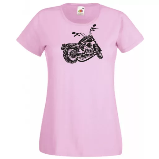 Motor fan Harley Davidson minima női rövid ujjú póló