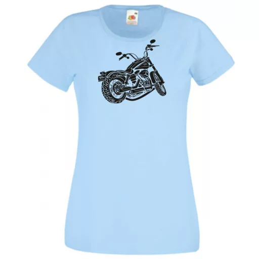 Motor fan Harley Davidson minima női rövid ujjú póló