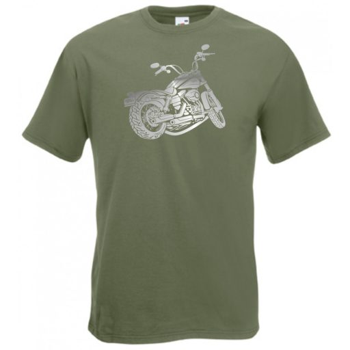 Motor fan Harley férfi rövid ujjú póló