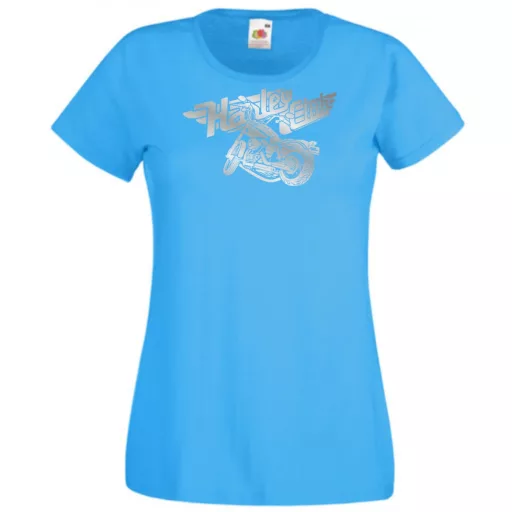 Motor fan Harley Davidson Club női rövid ujjú póló