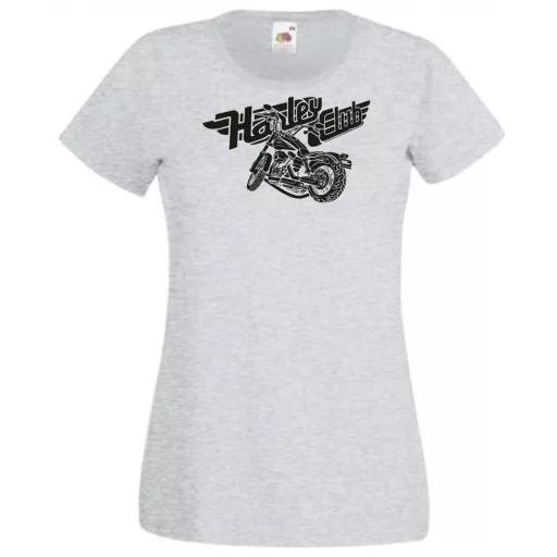 Motor fan Harley Davidson Club női rövid ujjú póló