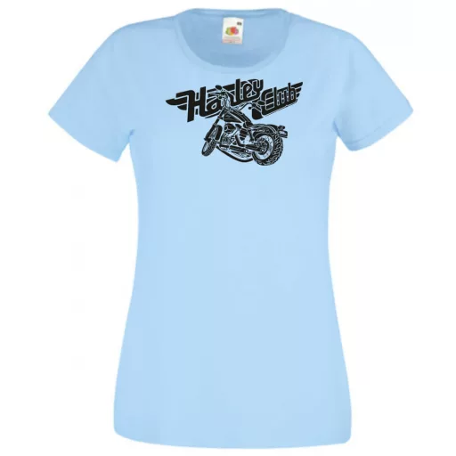 Motor fan Harley Davidson Club női rövid ujjú póló