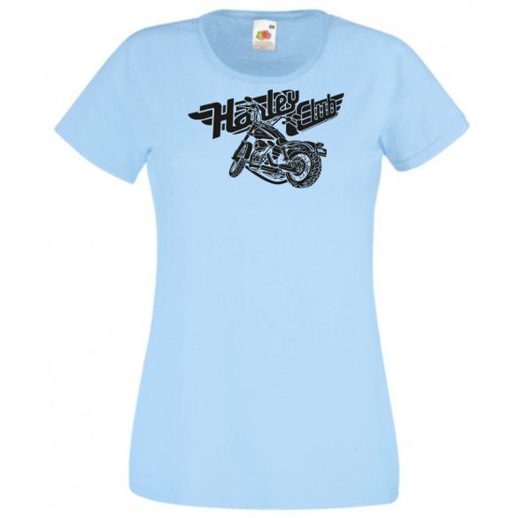 Motor fan Harley Davidson Club női rövid ujjú póló