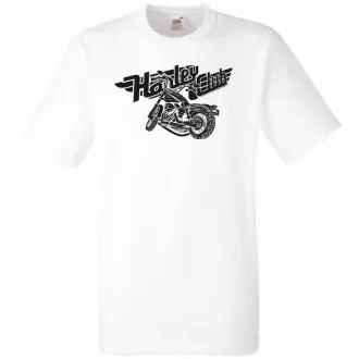 Motor fan Harley Davidson Club férfi rövid ujjú póló