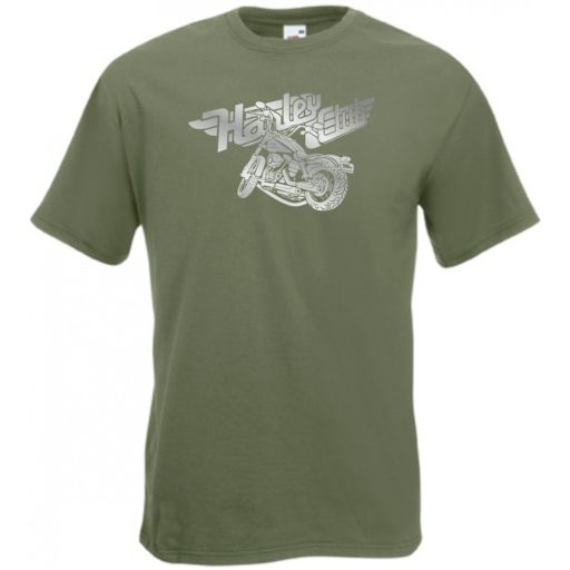 Motor fan Harley Davidson Club férfi rövid ujjú póló