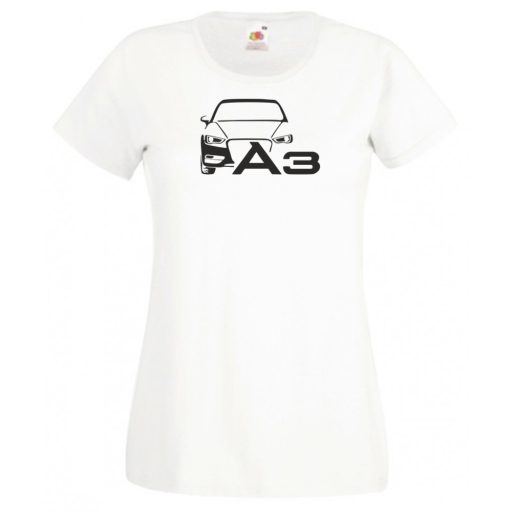 Autó fan A3 minima női rövid ujjú póló