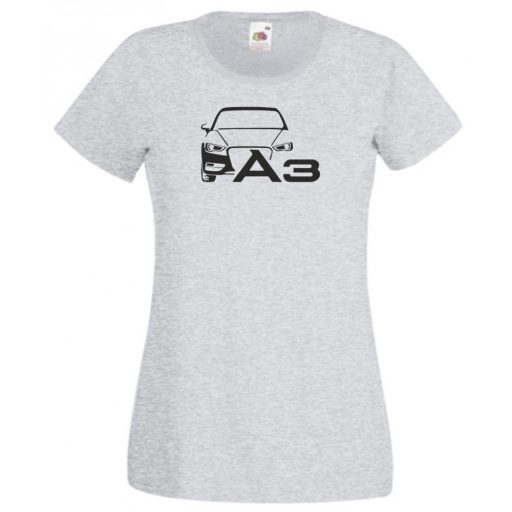 Autó fan A3 minima női rövid ujjú póló
