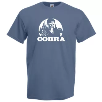 Retro Cobra férfi rövid ujjú póló