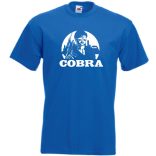 Retro Cobra férfi rövid ujjú póló